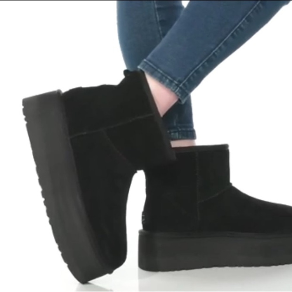 UGG Classic Mini Platform, Black, 7